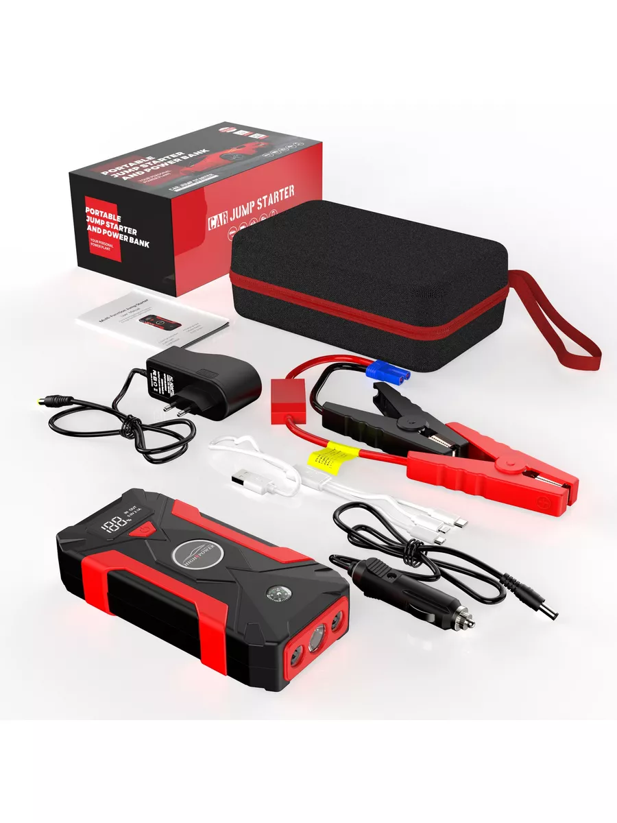 Использование пускового устройства в автомобиле